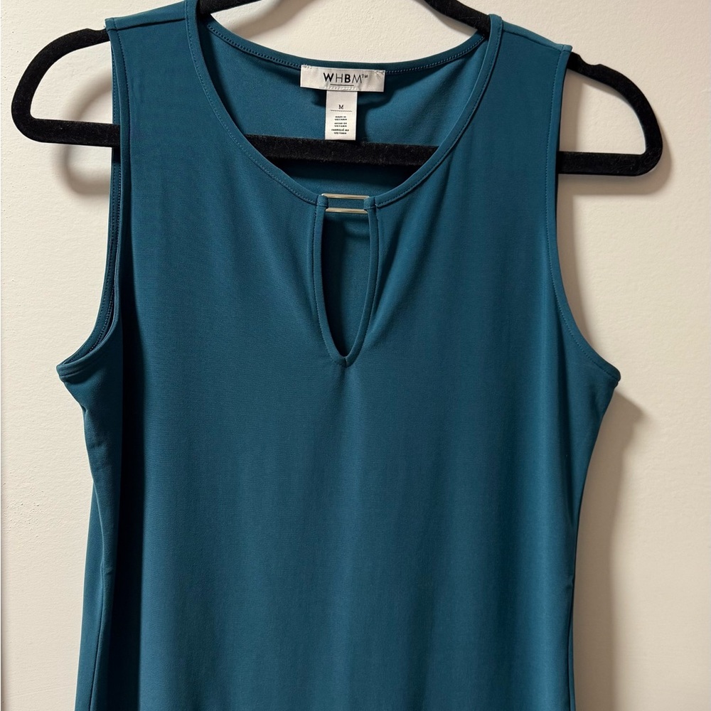 NEW! White House Black Market Deep Teal Tank Top